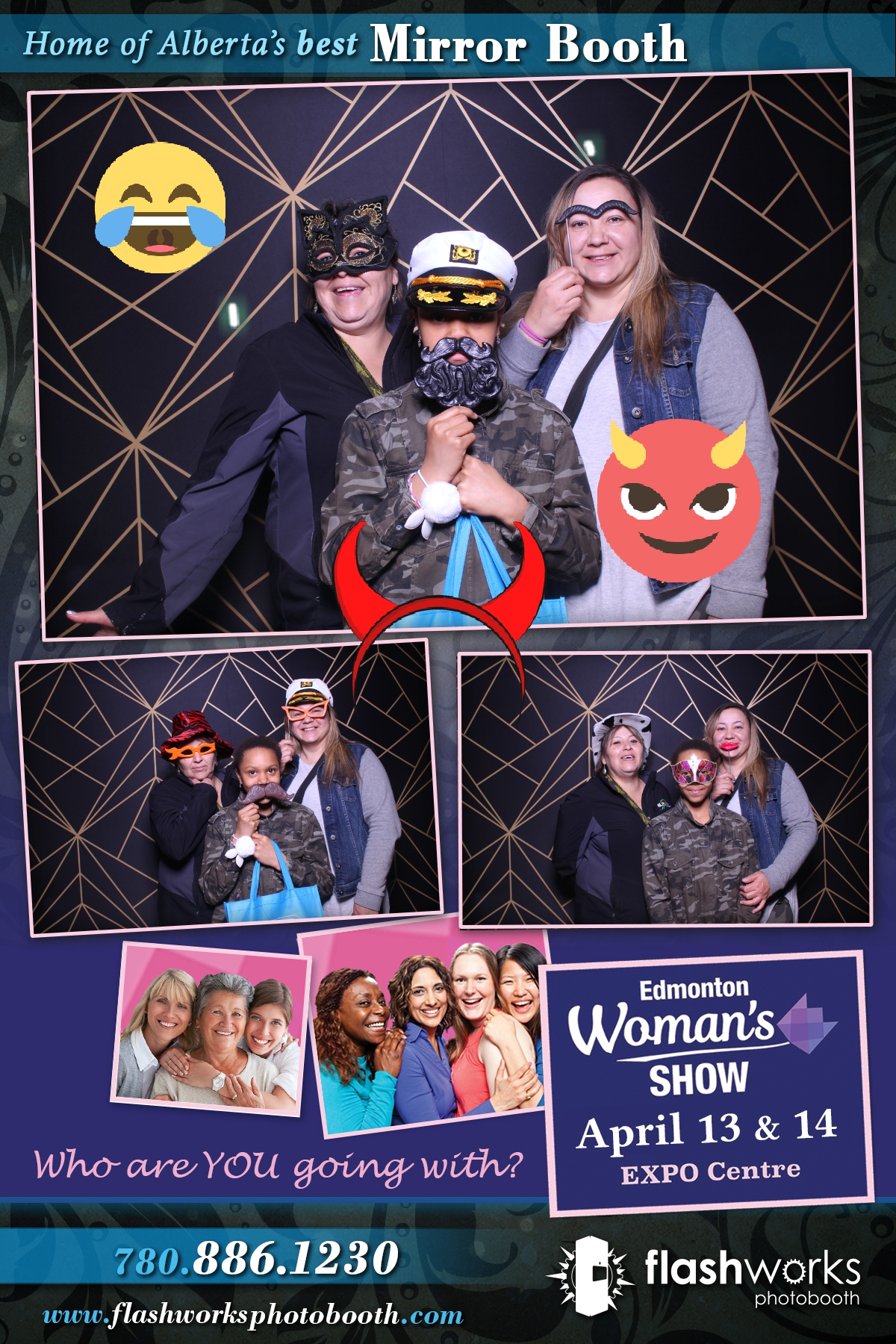 Spring Edmonton Woman's Show 2019 | View more photos from the event at gallery.flashworksphotobooth.com/u/FlashworksPhotoboothInc/Spring-Edmonton-Womans-Show-2019